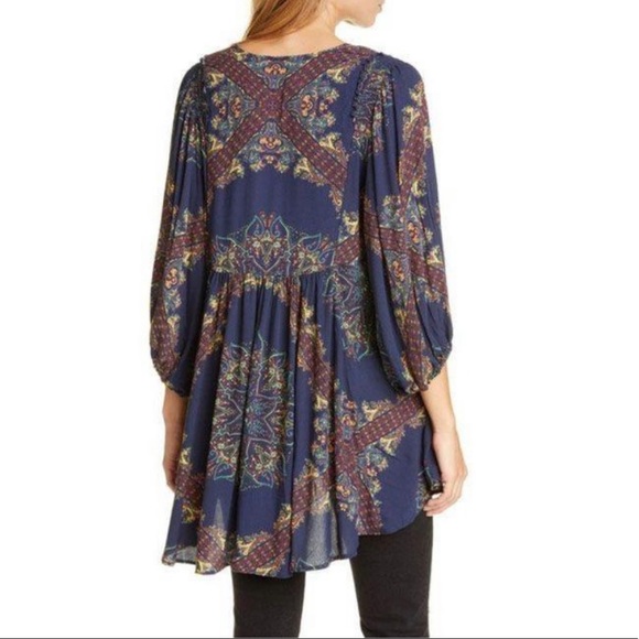 Free People V Neck Tunic #224N - Picture 3 of 6